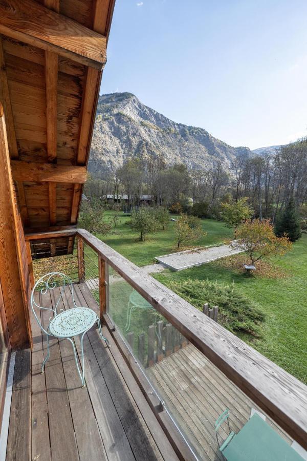 L'Oree Du Vert Le Bourg-d'Oisans Bagian luar foto